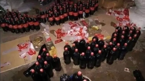 Revelan cómo era por dentro la 'fábrica' de refresco pirata en Iztapalapa (FOTOS Y VIDEO)