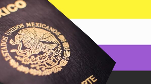Conoce a la primera persona en recibir un pasaporte no binario emitido por la SRE