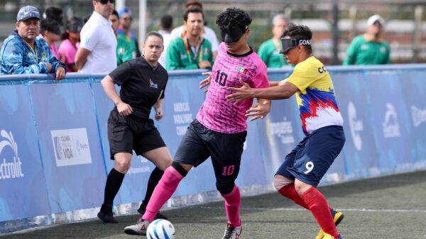 Selección mexicana de futbol para ciegos se pinta de bronce en Bogotá 2023