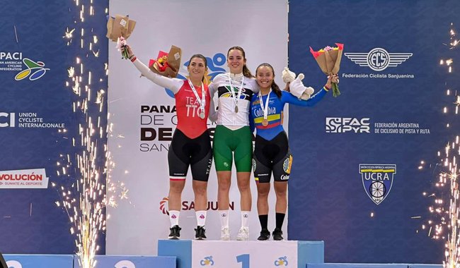 Con oro, plata y bronce, México luce en Panamericano de Pista 2023