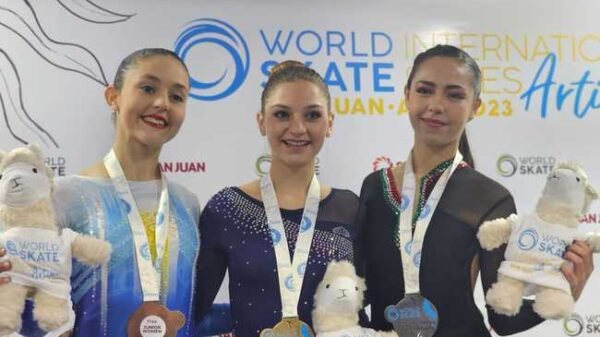 Valentina Lomas logra plata histórica en patinaje artístico sobre ruedas