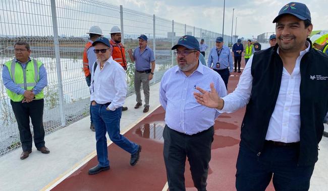 Supervisa el secretario Jorge Nuño Lara obras de la Línea 4 del Tren Ligero de Guadalajara