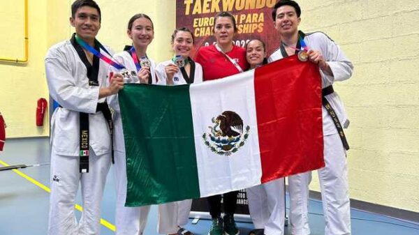 Para taekwondo regresa con 21 medallas de gira por Europa y Oceanía