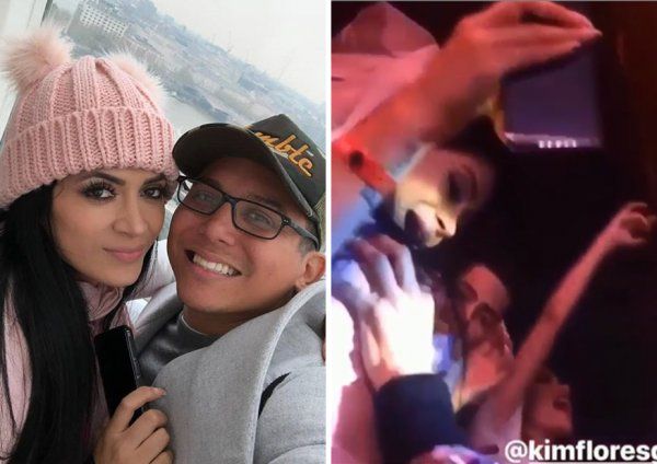 Kimberly Flores: El día que la esposa de Edwin Luna fue manoseada y besada en la despedida de soltera