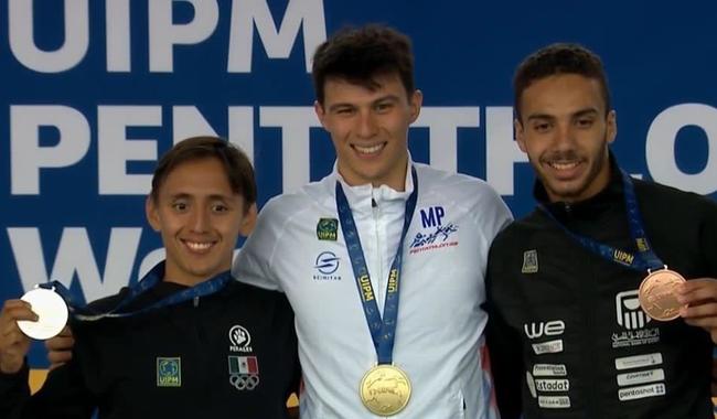 Emiliano Hernández gana plata y pase a París 2024, en Mundial de Pentatlón Moderno