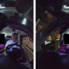 VIDEO: Señora ebria intenta agarrar a besos a taxista a cambio de viaje gratis