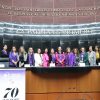 Conmemoran en el Senado de la República 70 Aniversario del Voto de las Mujeres