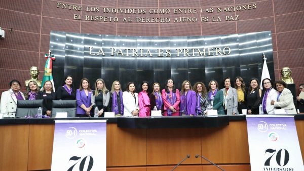 Conmemoran en el Senado de la República 70 Aniversario del Voto de las Mujeres