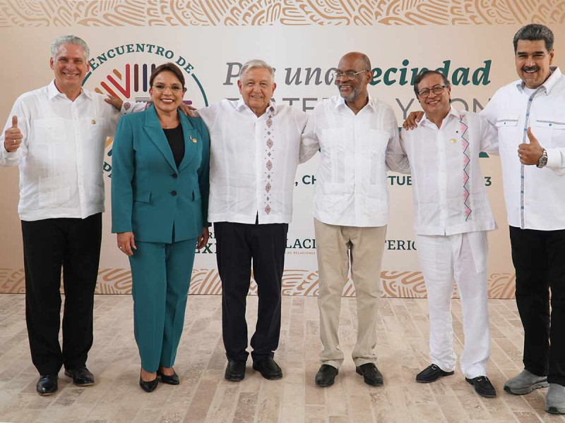AMLO pide a presidentes ‘trabajar unidos para enfrentar crisis migratoria’