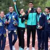 Vega y Padilla logran tercer oro de pentatlón moderno mexicano en Santiago 2023