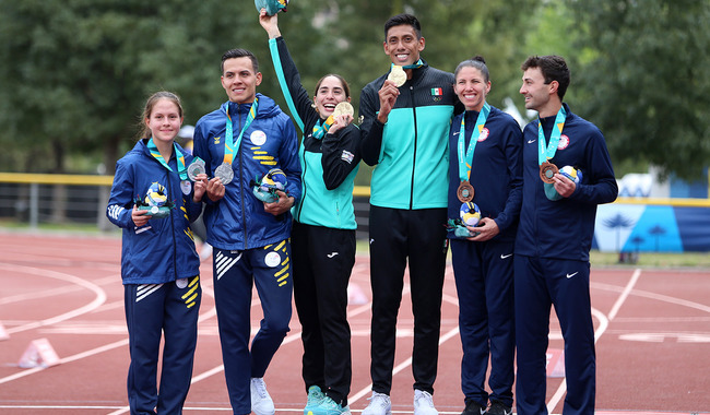 Vega y Padilla logran tercer oro de pentatlón moderno mexicano en Santiago 2023