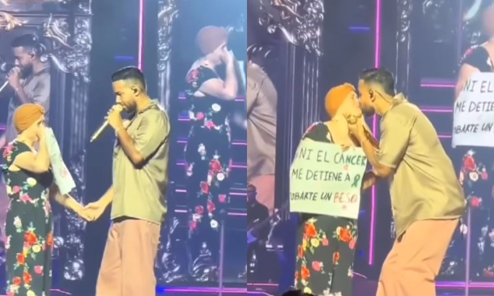 Romeo Santos se ganó la admiración de muchos por el tierno acto que tuvo con una fan con cáncer