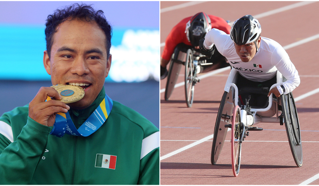 Leonardo Pérez vuela en la pista; conquista primer oro en para atletismo