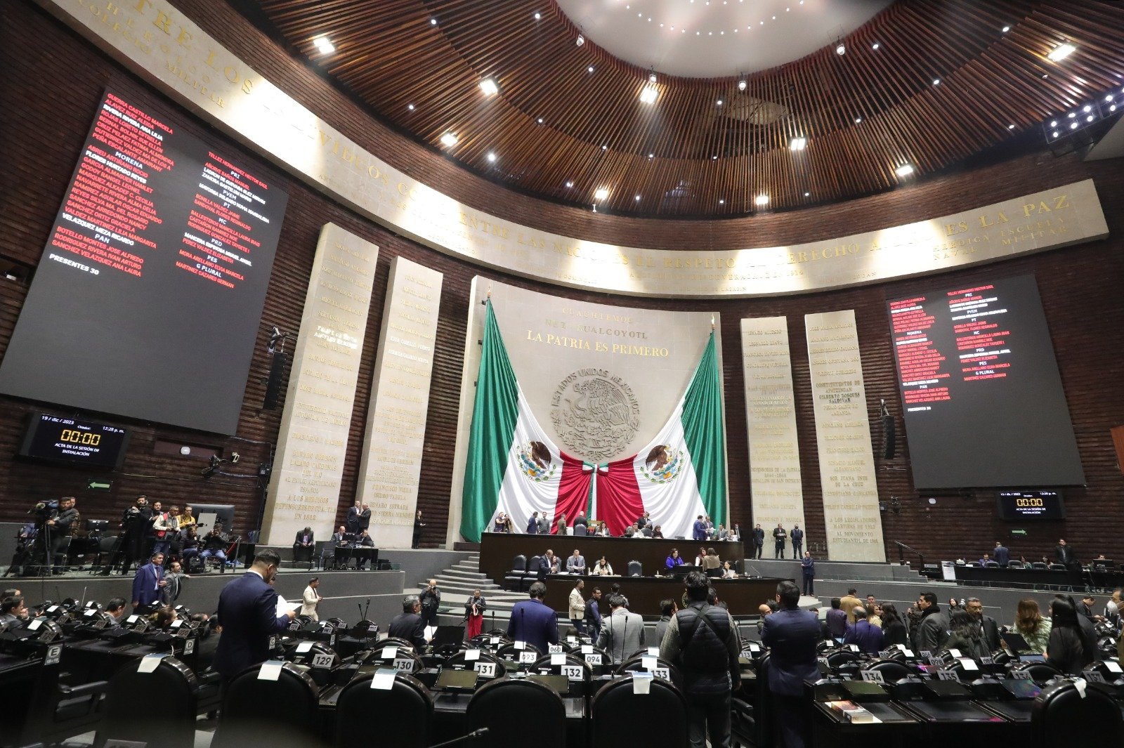La Comisión Permanente avala acuerdo para integrar dos secretarías más a su Mesa Directiva