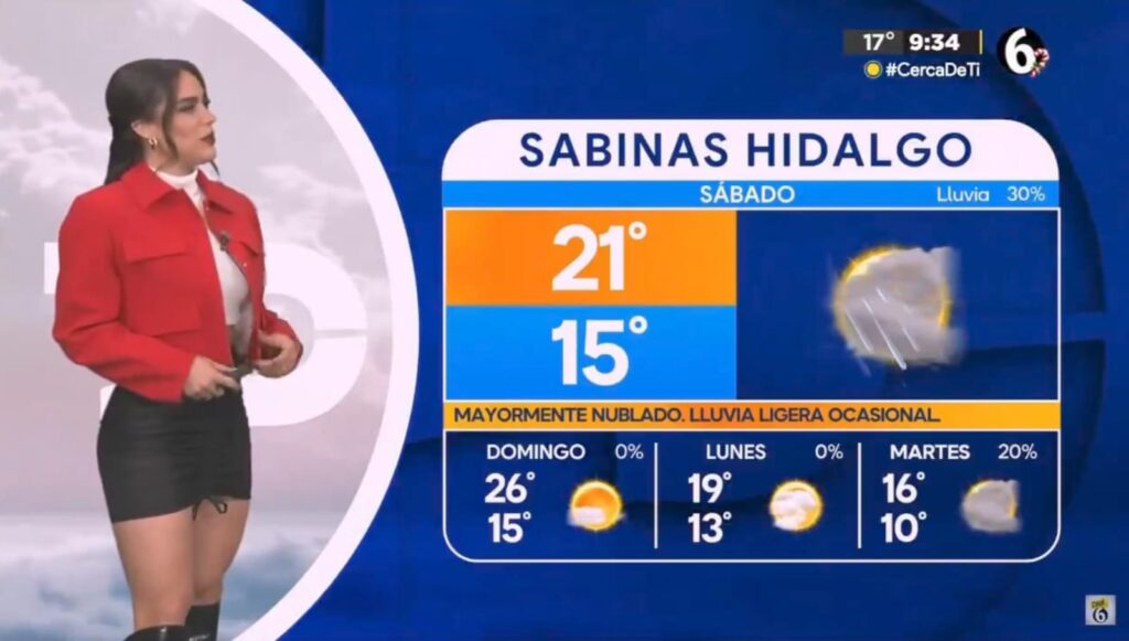 Mi primera chamba: chica del clima comete tremendo error en pleno programa en vivo