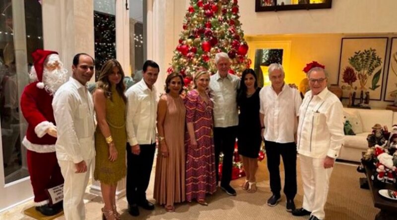 De fiesta con los Clinton: Peña Nieto reaparece en hotel de lujo de Punta Cana