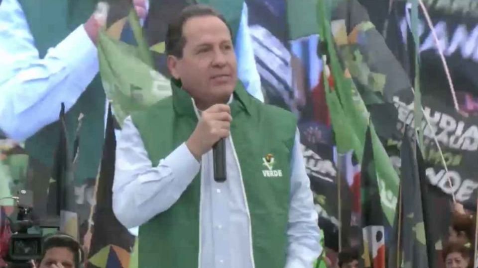 Eruviel Ávila se suma al Partido Verde Ecologista de México y a la 4T