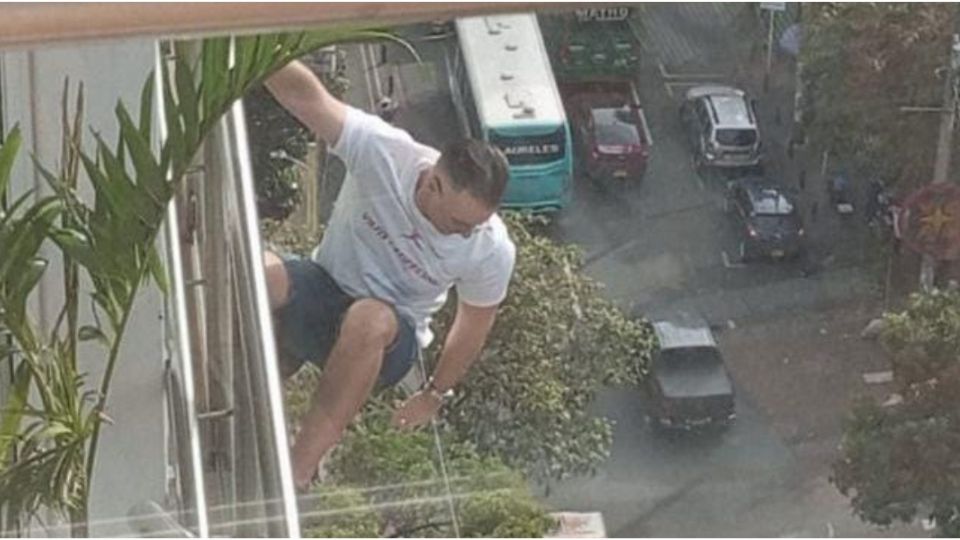 IMÁGENES FUERTES: Hombre se lanza desde lo alto de un hotel en Colombia y difunden el video