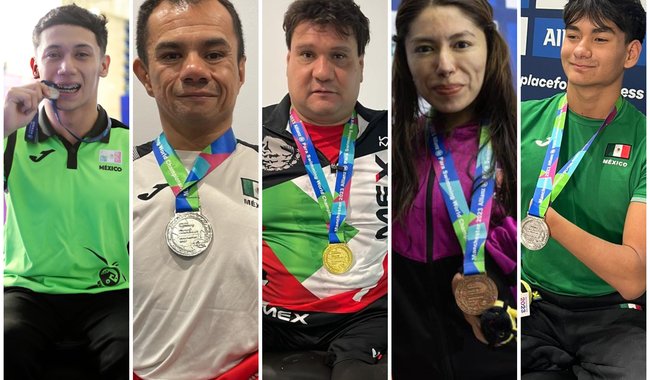 Élite de para natación mexicana se afina rumbo a París 2024