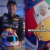 Checo Pérez presenta su nuevo casco y presume su orgullo por México