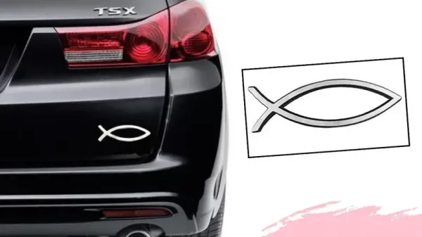 El significado profundo del Ichthys, símbolo de pez, en los automóviles