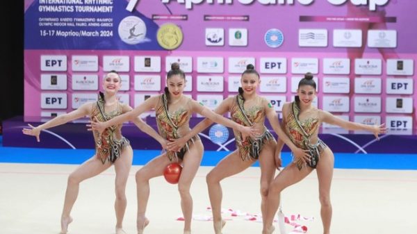 Con plata y bronce, gimnasia rítmica mexicana cierra torneo internacional en Grecia