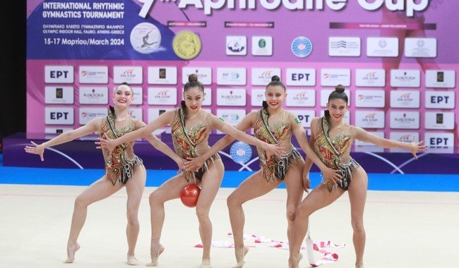 Con plata y bronce, gimnasia rítmica mexicana cierra torneo internacional en Grecia