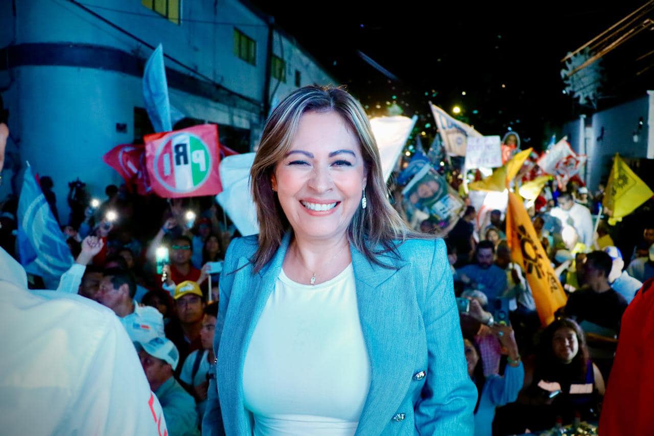 Lucy Meza se proclama vencedera del debate en Morelos y las encuestas la respaldan