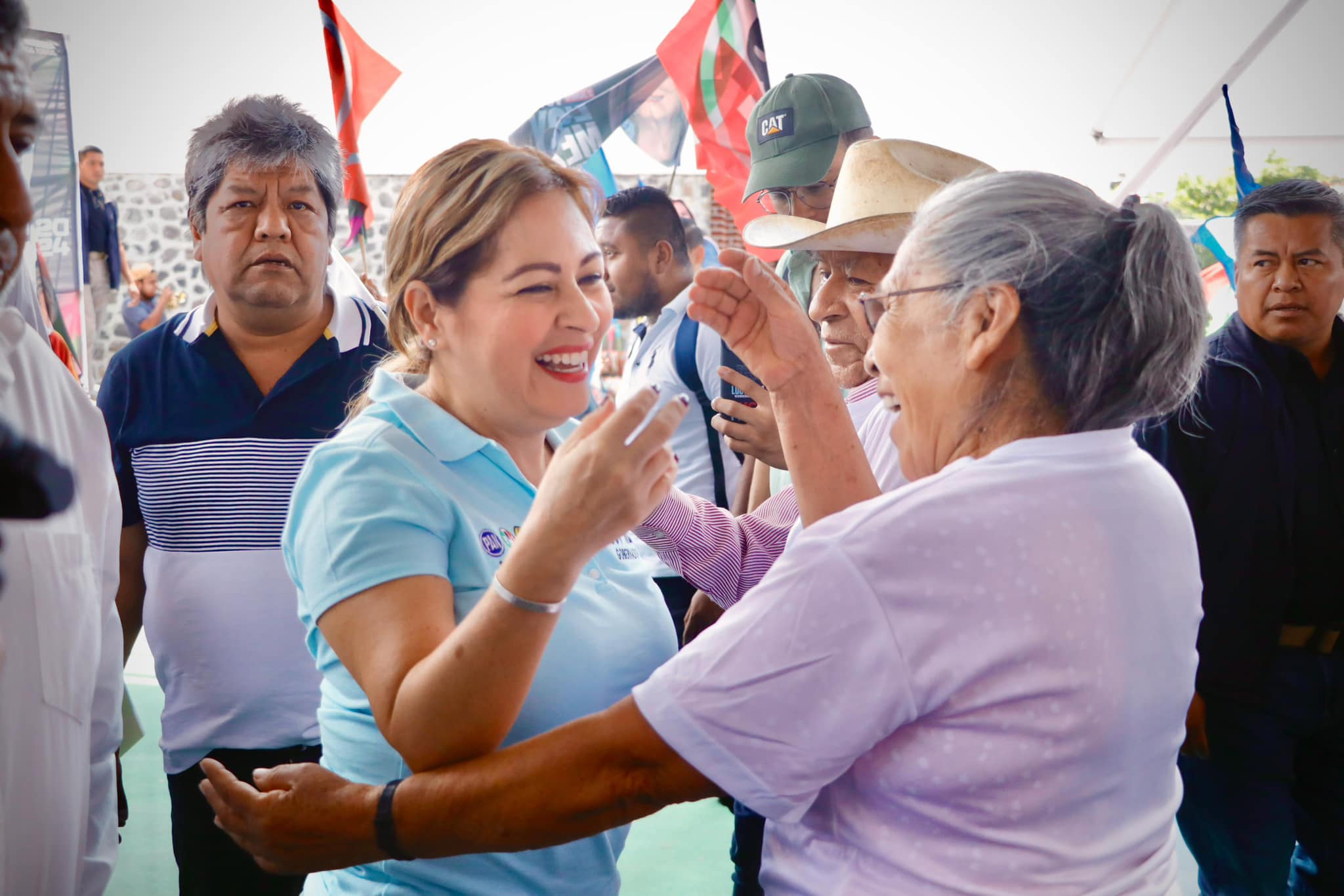 Lucy Meza asegura en Temoac Morelos