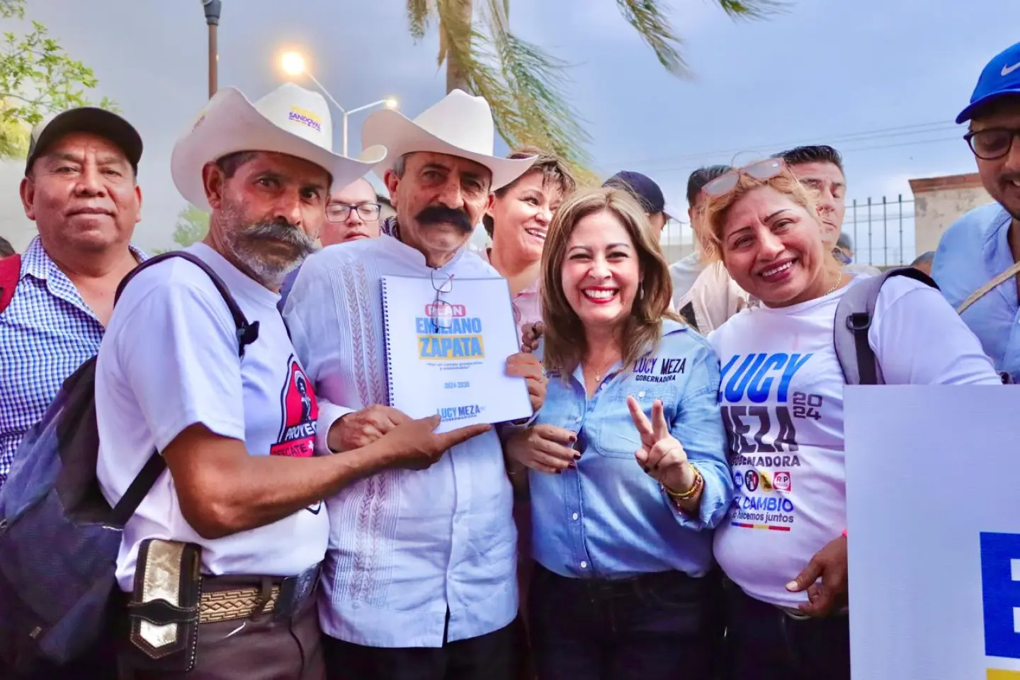 Ejidatarios aprueban Plan Emiliano Zapata propuesto por Lucy Meza; se invertirán 500 millones de pesos para el campo morelense