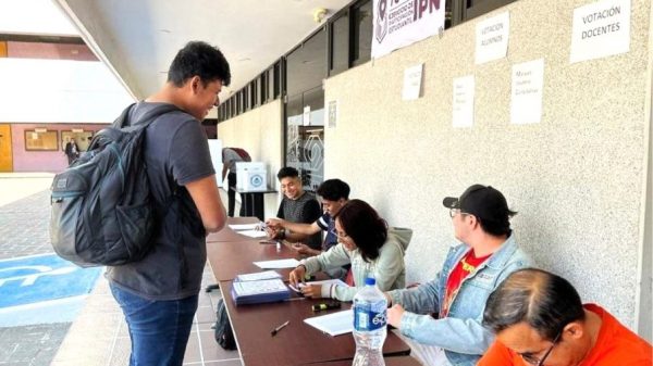 Realizan imulacro Electoral Universitario: ¿Ganó Claudia, Xóchitl o Máynez?