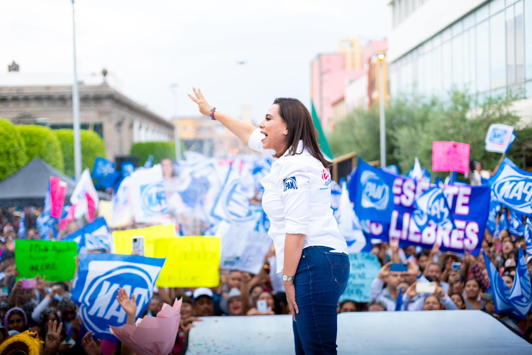 Lorena Alfaro se declara triunfadora de la elección en Irapuato