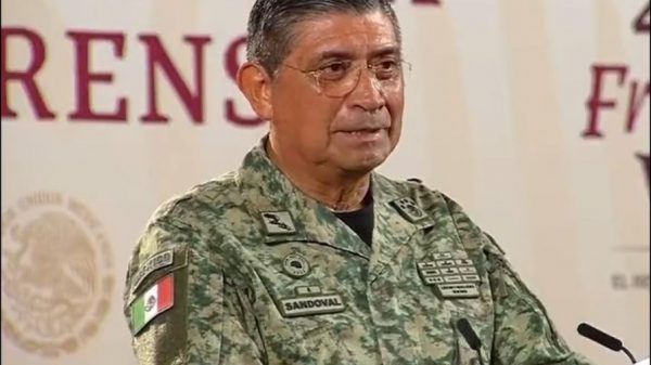 Sedena tomará acciones legales por mensaje falso del general Luis Cresencio Sandoval