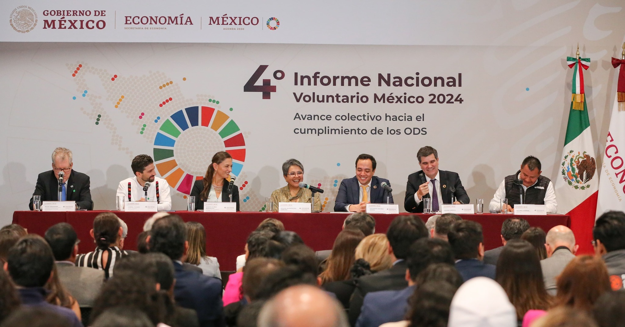 ​​​​​​​México avanza en la Agenda 2030 para el Desarrollo Sostenible, presenta Cuarto Informe Nacional Voluntario