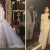 ¿Cuánto costó el elegante vestido de novia de Ángela Aguilar en su boda con Christian Nodal?