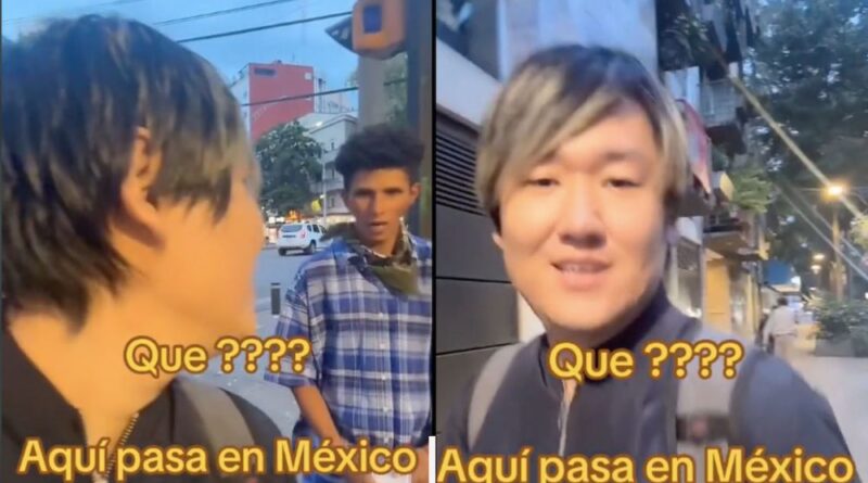 VIDEO: TikToker Japonés sufre un intento de asalto y todo quedo grabado en video