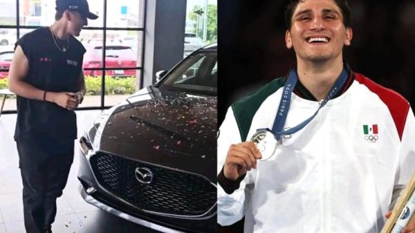 Mazda cumple su promesa y entrega coche al medallista mexicano Marco Verde