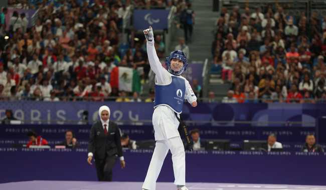 Jessica García es semifinalista en el para taekwondo de París 2024