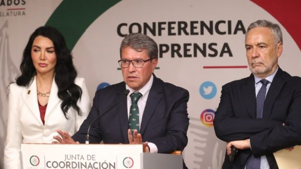 Discusión de la Reforma al Poder Judicial comenzará el próximo martes, informa Ricardo Monreal