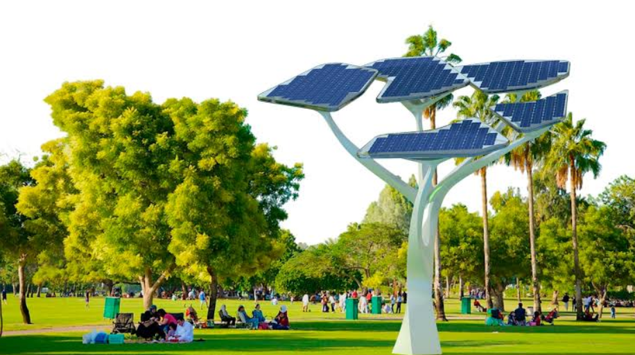 Árboles solares: Innovación para un futuro energético sostenible