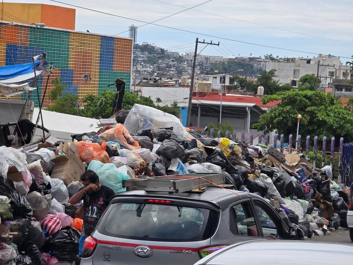 La acumulación de basura comienza a ser un problema en Acapulco - México Ya