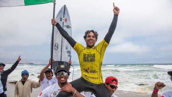 Sebastián Williams se proclama campeón en los Juegos Panamericanos de Surf en Perú