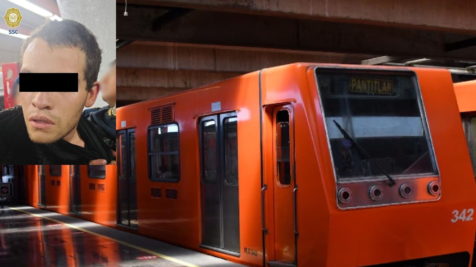 Hombre apuñala a varias personas en Metro Tacubaya y se arroja a las vías