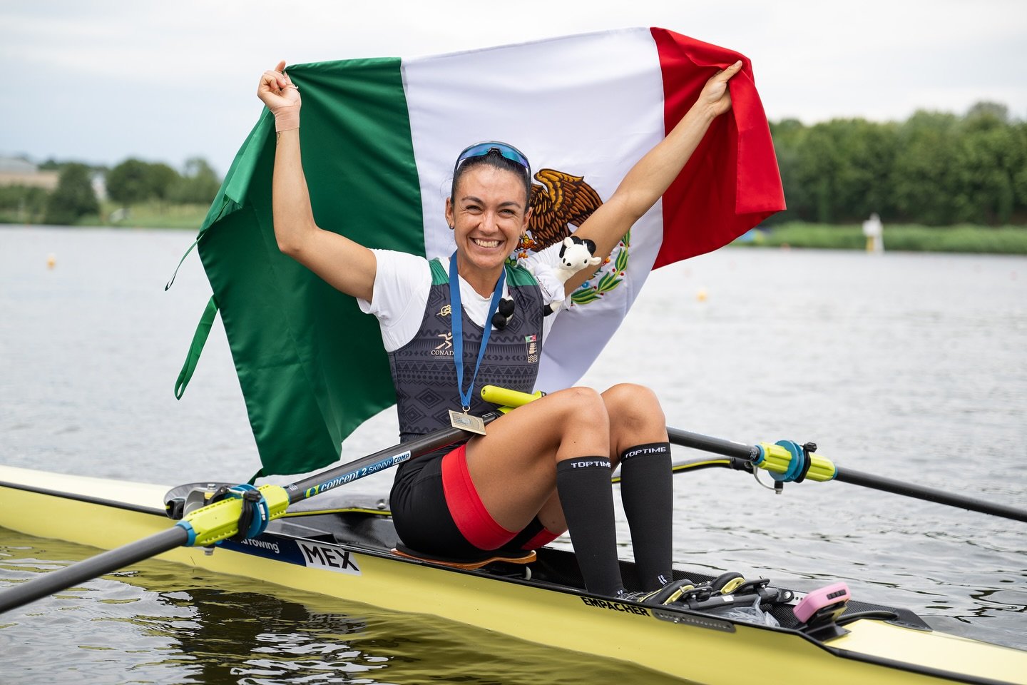 Kenia Lechuga apunta al Mundial de Remo Shanghái 2025, tras su paso en París 2024