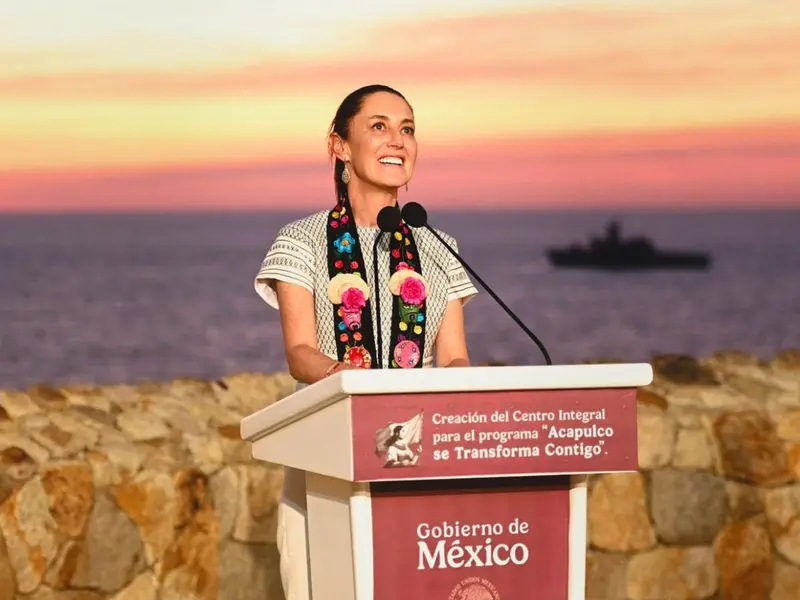 Claudia Sheinbaum presenta programa para recuperación de Acapulco