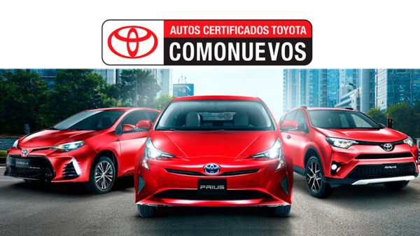 Comonuevos Toyota supera las 100,000 unidades vendidas en México