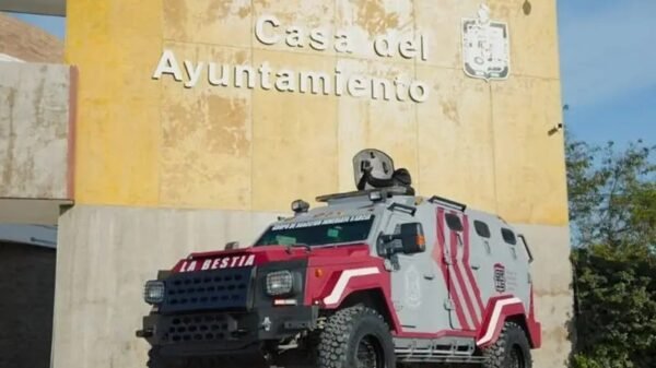 Esta es ‘La Bestia’, el poderoso vehículo para combatir al crimen en Nuevo León