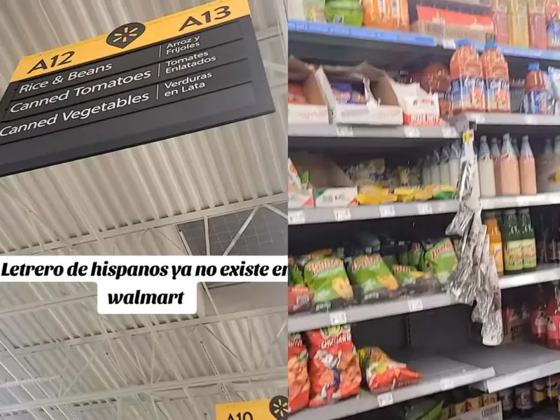 Walmart retira letreros de 'comida hispana' tras polémica en Estados Unidos (VIDEO)