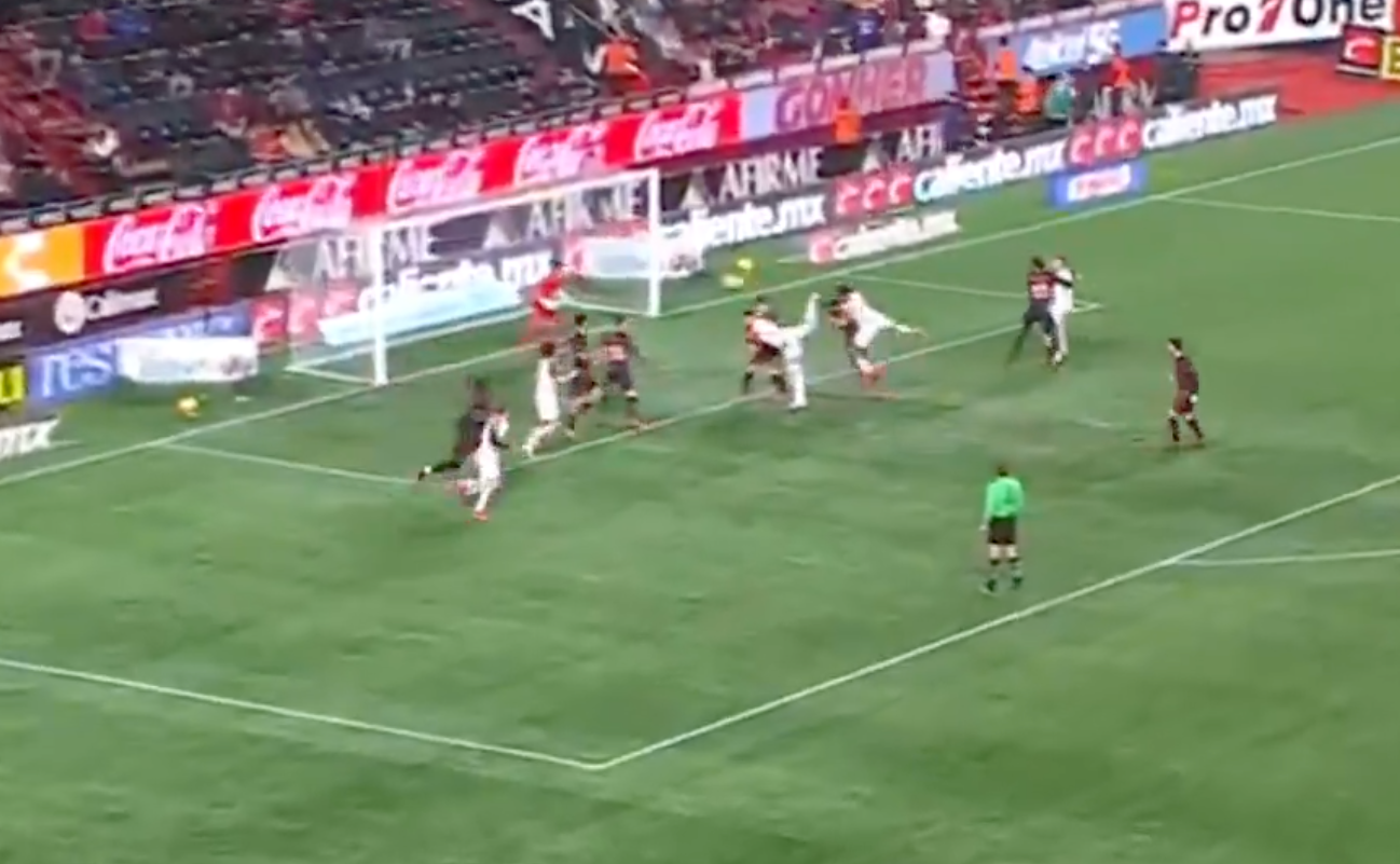 VIDEO: Matheus Dória anota de golazo de 'escorpión' en el Xolos vs Atlas