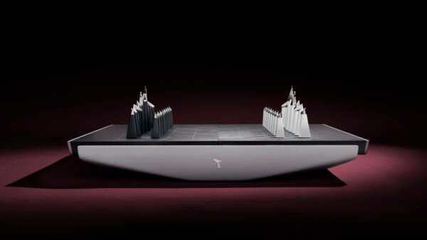 Rolls-Royce presenta su primer juego de ajedrez